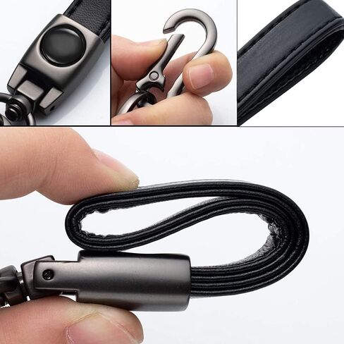 Car Keychain Compatible with Mercedes-Benz Series Key Chain Ring Accessories for Man and Woman Interior Accessories Black in Saudi Arabia