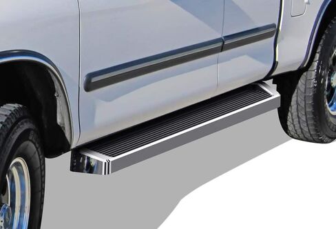APS (Stainless Steel Black Powder Coated 6 inches) Running Boards Nerf Bars Side Steps Compatible with Toyota Tundra 2000-2006 Access Cab in Kuwait