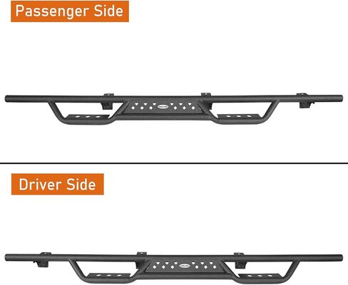 Hooke Road Gladiator 6.9" Drop Down Side Step Bars Running Boards for Jeep Gladiator JT 2020-2026 in Kuwait
