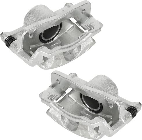 Front Left Right Disc Brake Caliper Assembly Calipers Set Compatible with Honda Civic 1996-2011, for Insight 2010-2014, for Acura EL 1997-2000, Replace 19-B1832 19-B1833 in Kuwait