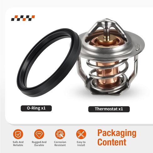 Thermostat w/O-Ring For Honda Rubicon 500 TRX500FA/FGA/FPA 2001-2014 19300-HN2-003 in Kuwait