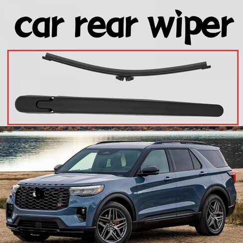 ذراع شفرة الممسحة الخلفية لسيارة Ford Explorer 2023 2024 2025 Base، ST، XLT، ST-Line، Platinum، King Ranch، Timberline، Limited Hybrid، Platinum Hybrid، ذراع شفرة ممسحة الزجاج الأمامي الخلفي النشط in Kuwait