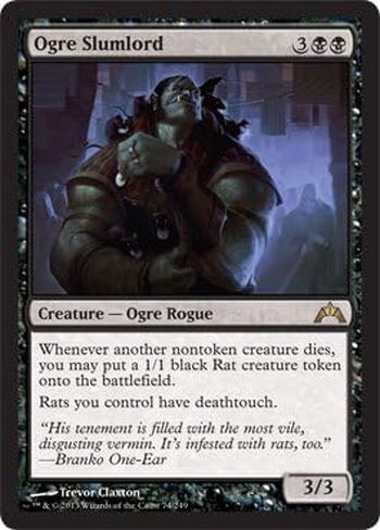 Magic The Gathering - Ogre Slumlord (74) - Gatecrash in Kuwait