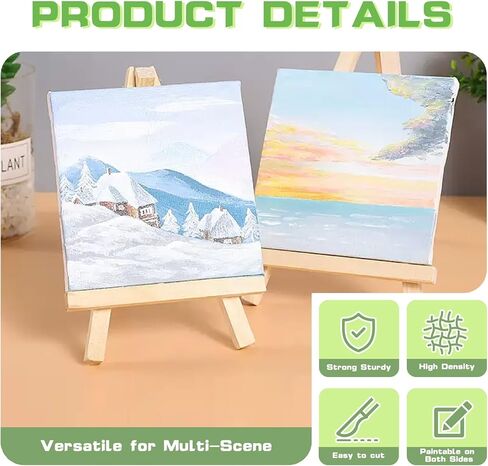 4 Pack Foam Board 24"x36", 0.23 Inch Thickness Poster Board, Double-Sided Acid-Free Foam Core Board, Large Lightweight Polystyrene Board for Painting, Display, Craft & School Projects, White in Kuwait