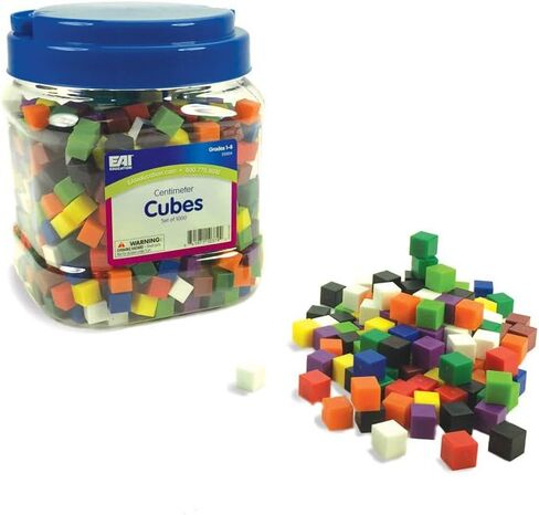 EAI Education Centimeter Cubes - Set of 1000 in Kuwait