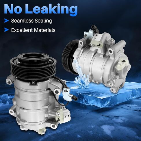 CO29137C AC Compressor Fit for Honda for Accord L4 2.4L 2013-2017 Replace 198303 5513126 6513126 197303 388105A2A01 2014 2015 2016 in Kuwait