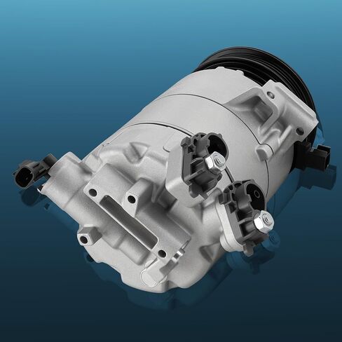 ضاغط مكيف هواء TadaMark A/C مع قابض مناسب لسيارة Ford Escape 2013-2016 L4 2.0L (شاحن توربيني فقط)؛ يصلح لينكولن MKC 2015-2016 L4 2.0L 2.3L in Kuwait