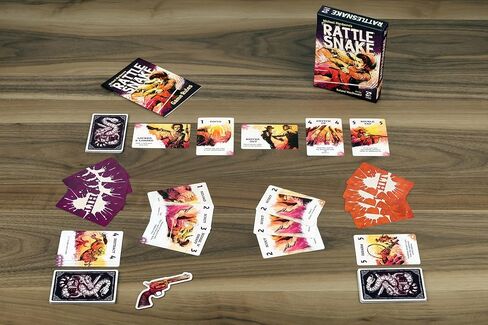 Rattlesnake Board Game by Osprey Games | Fast 2-Player Head-to-Head Western Card Game, Ages 14+ | 15 Min | High-Powered Combo Showdown in Saudi Arabia