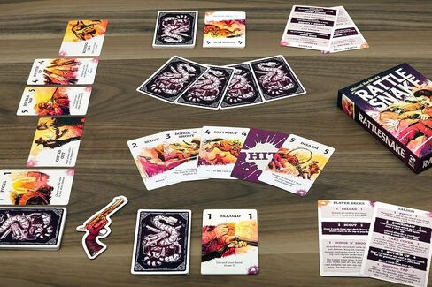 Rattlesnake Board Game by Osprey Games | Fast 2-Player Head-to-Head Western Card Game, Ages 14+ | 15 Min | High-Powered Combo Showdown in Saudi Arabia