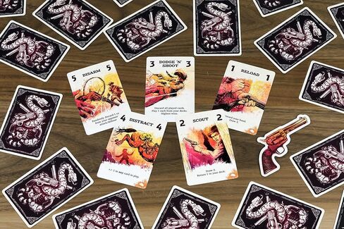 Rattlesnake Board Game by Osprey Games | Fast 2-Player Head-to-Head Western Card Game, Ages 14+ | 15 Min | High-Powered Combo Showdown in Saudi Arabia