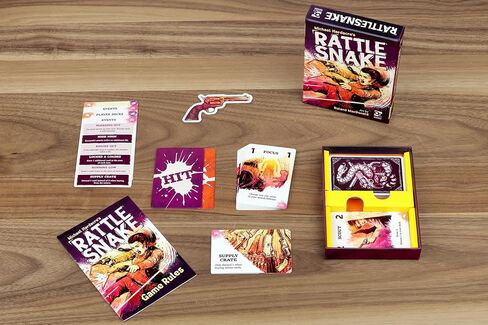 Rattlesnake Board Game by Osprey Games | Fast 2-Player Head-to-Head Western Card Game, Ages 14+ | 15 Min | High-Powered Combo Showdown in Saudi Arabia