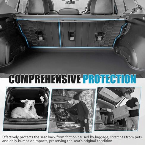 Backrest Mat Rear Seat Back Protector Cover for Subaru 2018-2023 Crosstrek Non Hybrid & 2017-2023 Impreza 5 Door Hatchback, OEM-Style Rear Seat Back Panel All Season Cargo Liner Rear Back Seat Cover in Saudi Arabia