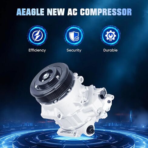 ضاغط مكيف الهواء AEagle مع طقم إصلاح تكييف الهواء مناسب لـ 2009-2012 Toyota RAV4 2.5، لـ 2012-2017 Camry 2.5L in Kuwait