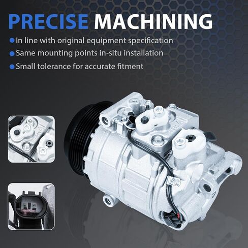 ضاغط مكيف الهواء مع قابض مناسب لـ 2000-2012 M-ercedes B-enz GL/ML/R320 350 GL/ML450 تكييف وضاغط للهواء لـ CO10807JC in Kuwait