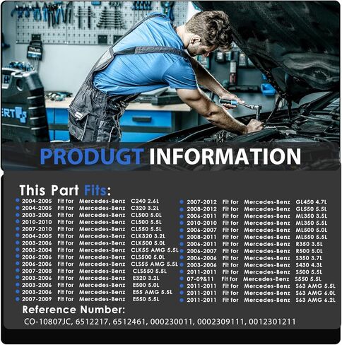ضاغط مكيف الهواء مع قابض مناسب لـ 2000-2012 M-ercedes B-enz GL/ML/R320 350 GL/ML450 تكييف وضاغط للهواء لـ CO10807JC in Kuwait