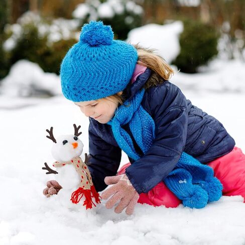 ARTIBETTER 100PCS Plastic Snowman Hand Mini Reindeer Elk Antler Deer Horn Branch Christmas Snowman Making Hand Making Accessories for DIY Craft in Saudi Arabia