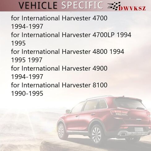 1x خرطوم سخان HVAC يستبدل #15224670، 15240554 لمنفذ السخان للحاصدة الدولية 8100 7.6L 1990 1991 1992 1993 1994 1995، للحاصدة 4700 6.7L 1994 1995 1996 1997 in Kuwait