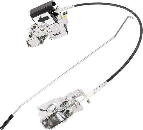 Gledewen Front Driver and Passenger Side Door Lock Latch Assembly Compatible with 1992-1996 F150 Bronco, 1992-1997 Ford F350 F250 Repalces F4TZ-15219A65-A F4TZ-15219A64-A Power Door Lock Actuator in Kuwait