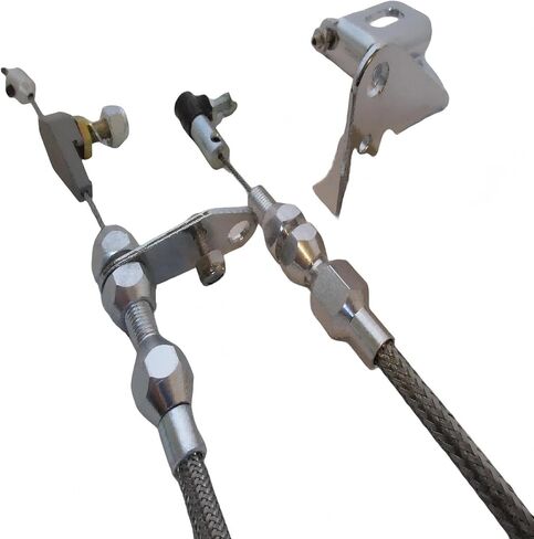Stainless Steel Throttle 727 Kick Down Cable And Bracket Kit, Throttle 727 Kick Down Cable And Bracket Part Numbe 6054/6055/6056 in Saudi Arabia