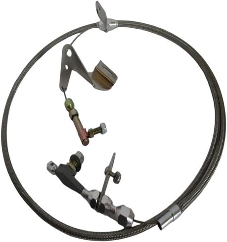 Stainless Steel Throttle 727 Kick Down Cable And Bracket Kit, Throttle 727 Kick Down Cable And Bracket Part Numbe 6054/6055/6056 in Saudi Arabia