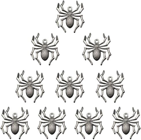 Duolai 10pcs Fashion Spider Rivet Buttons Leather Decorative Accessories Metal Snaps Rivet Fasteners DIY Luggage Craft Purses Hat in Saudi Arabia