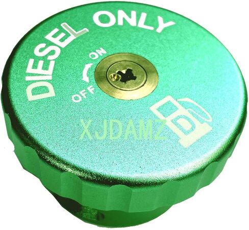 Aluminum Diesel Fuel Tank Cover for the latest 2019-2024 2025 2026 Dodge Ram 1500 2500 3500 only (three vertical plastic pillars at fuel filler port) in Saudi Arabia