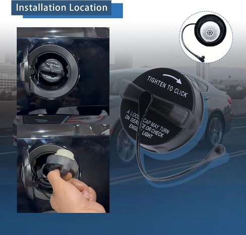 Gas Cap Fuel Tank Cap 52030377AB Compatible With 2000-2019 Dodge Ram 1500 2500 3500 Charger Challenger Dart Durango Journey Nitro Grand Caravan Caliber Dakota/Chrysler 200 300 Town Country Aspen in Saudi Arabia