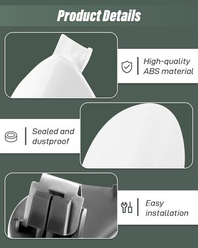 Front Left Driver Door Handle Cap Cover Fit for Chevrolet Trax Buick Envista 2024 2025 2026 Replace 26283545 in Kuwait