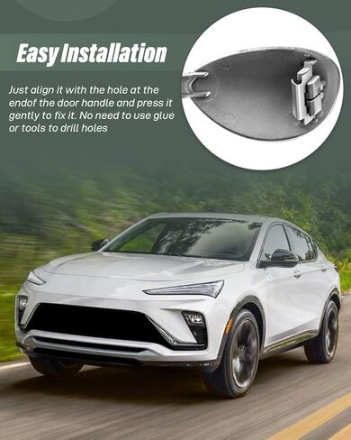 Front Left Driver Door Handle Cap Cover Fit for Chevrolet Trax Buick Envista 2024 2025 2026 Replace 26283545 in Kuwait