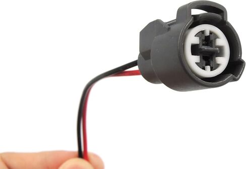HiSport Coolant Temperature Sensor Plug Pigtail Connector - Compatible with Honda Civic Integra B/D/H/F Engines VTEC 6.7" Long 2pcs in Kuwait