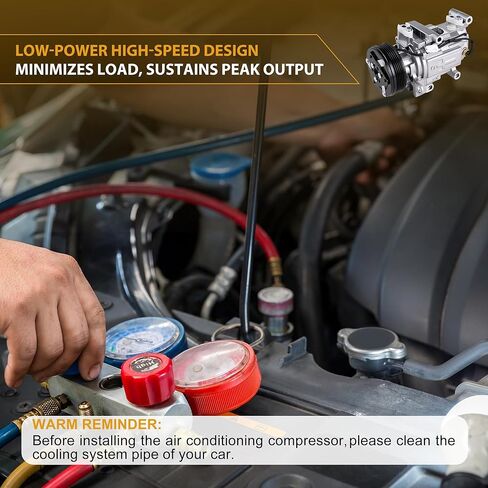 A/C Compressor with Clutch Compatible with 2004-2009 Mazda 3, 2009 sport, 2006-2010 5, 2.0L 2.3L in Saudi Arabia