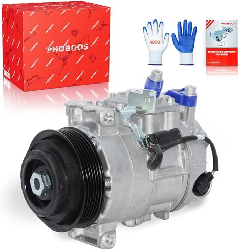 PHOBOOS A/C مع قابض متوافق مع Mercedes-Benz C300 2013، C350 2013-2015، E250 2016، E350 2012-2014، GLK350 2014-2015، [ث/6SEU16C ضاغط؛ باستثناء اقتران المغناطيسي]، المرجع. كو-11381C in Kuwait