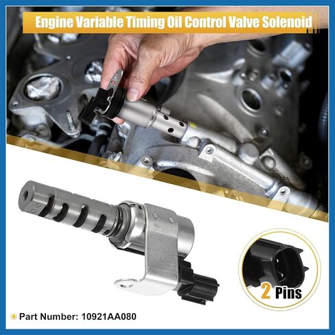 10921AA080 متغير صمام توقيت الملف اللولبي VVT لسوبارو فورستر 2.5L توربو 2006-2010 محرك عمود الحدبات صمام التحكم في زيت العنصر استبدال in Kuwait