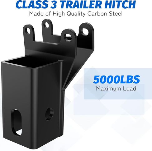 Heavy Duty 2" ATV Hitch Receiver Compatible with Honda Rancher TRX420 (2007-2024), Rubicon TRX500 (2001-2014), Foreman TRX500/520 - Solid Rear Axle in Saudi Arabia