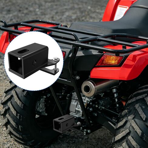 Heavy Duty 2" ATV Hitch Receiver Compatible with Honda Rancher TRX420 (2007-2024), Rubicon TRX500 (2001-2014), Foreman TRX500/520 - Solid Rear Axle in Saudi Arabia
