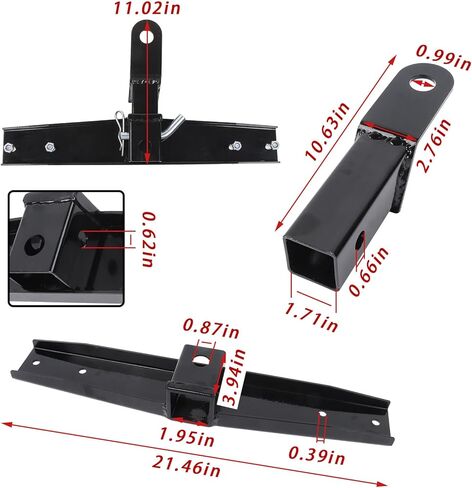 Heavy Duty Trailer Hitch Replacement for EZGO TXT/Medalist 1994-2013 Golf Cart in Kuwait