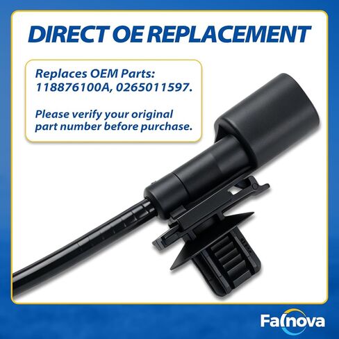 Front ABS Wheel Speed Sensor Compatible with Tesla Model 3 2017-2022 & Model Y 2020-2022, Replacement for OEM 118876100A 0265011597, Front Left or Right Side, Plug and Play in Kuwait