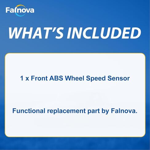 Front ABS Wheel Speed Sensor Compatible with Tesla Model 3 2017-2022 & Model Y 2020-2022, Replacement for OEM 118876100A 0265011597, Front Left or Right Side, Plug and Play in Kuwait