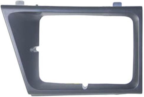DAT AUTO PARTS زوج غطاء باب المصباح الأمامي للسائق والراكب يناسب 2003-2007 Ford Econoline Van مع المصابيح الأمامية ذات الشعاع المختوم، بلاستيك رمادي محكم، FO2512159 FO2513159 in Kuwait
