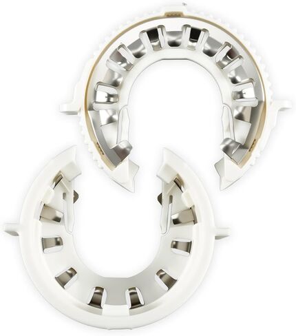 2PCS D1S D3S Headlight Hid Light Bulb Holder Retainer Clip Ring Fit for 2010-2020 GMC Chevy Dodge Tesla Jaguar, Headlamp Bulb Holder Snap Clip Mount Type Base White in Kuwait