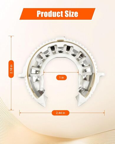 2PCS D1S D3S Headlight Hid Light Bulb Holder Retainer Clip Ring Fit for 2010-2020 GMC Chevy Dodge Tesla Jaguar, Headlamp Bulb Holder Snap Clip Mount Type Base White in Kuwait
