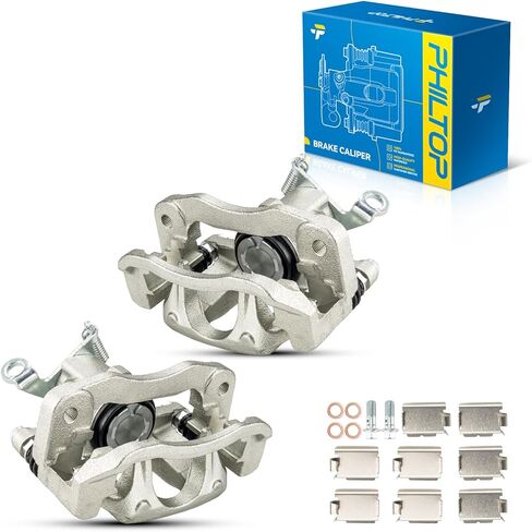 PHILTOP Brake Caliper Rear Compatible with 2009-2012 Journey, Brake Calipers Set of 2 in Kuwait