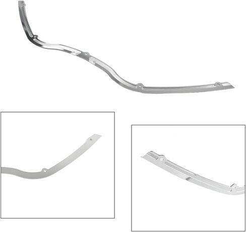 Cnfang4 Contrast Cut Windshield Windscreen Trim Batwing Aluminum Chrome Motorbike for Harley Davidson Road Glide FLTR 1998-2013 in Kuwait