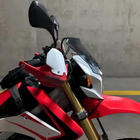 ZSTONG For XR 150L XR650L XR230 2024 2025 دراجة نارية مغامرة الزجاج الأمامي تمديد نمط الزجاج الأمامي شاشة منحرف الرياح (شفاف) in Kuwait