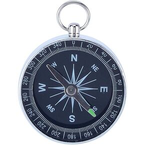 Mini Compass for Kids Adults, 44mm Portable Pocket Compass for Outdoor Camping Hiking Backpacking Sports Navigation