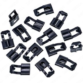 Rexka 15pcs Door Lock Rod Clip for Chevrolet Camaro Corvette Impala Chevy Truck GMC Truck Pontiac Buick GM 4234830 12337868