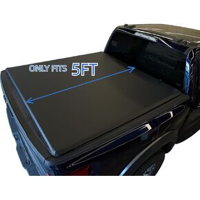 Hard Tri-Fold Truck Bed Tonneau Cover for 2016-2023 Toyota Tacoma 5FT(59.8in-60.5in) Bed.NH1033