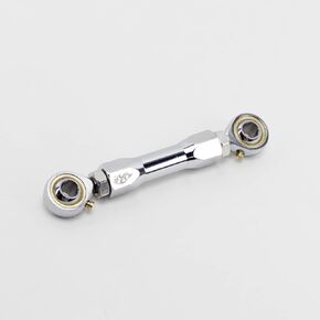 POWER JAMES Chrome Shifter Shift Lever Linkage Rod for Harley Davidson 1986-2023 Street Bob Low Rider S Dyna with Mid-Control