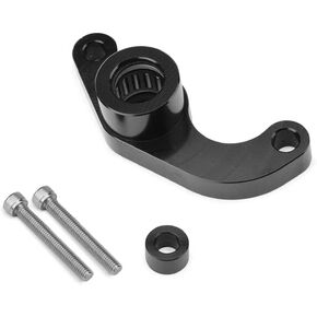 Shift Shaft Brace CNC Aluminum Gearshift Lever Support Shift Support Plate Compatible with Z900 Z900RS Z900RS Cafe 2018-2022 (Black)