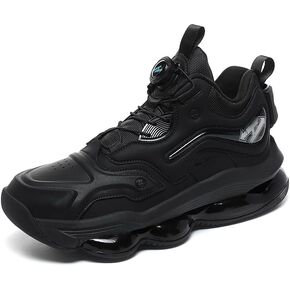Men Womens Basketball Shoes Fashion Sneakers Air Cushion Running Shoes Height Increasing Platform Shoes Leather Sport Non Slip Sneakers for Casual